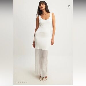 NA-KD knitted maxi size s